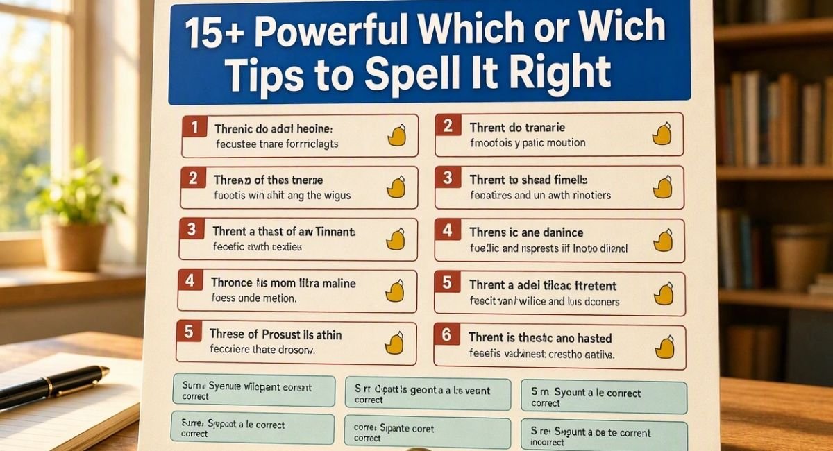 15+ Powerful Which or Wich Tips to Spell It Right