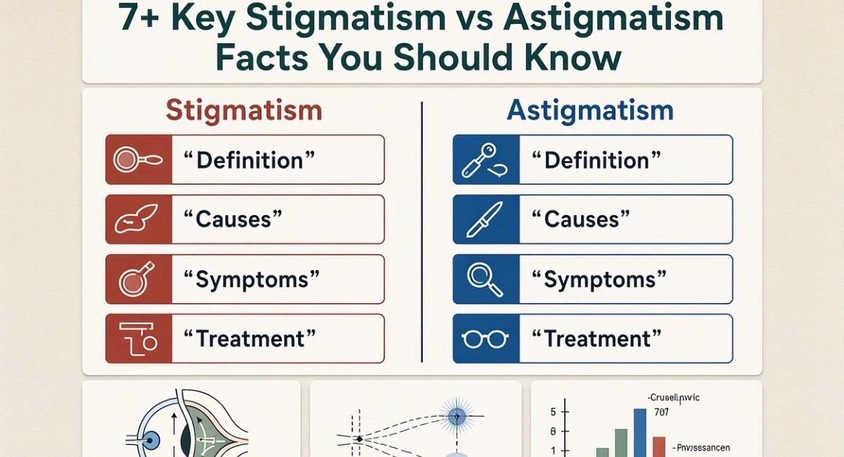 7+ Key Stigmatism vs Astigmatism Facts You Should Know
