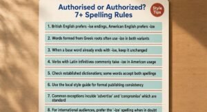 7+ Powerful Authorised or Authorized Spelling Rules Explained