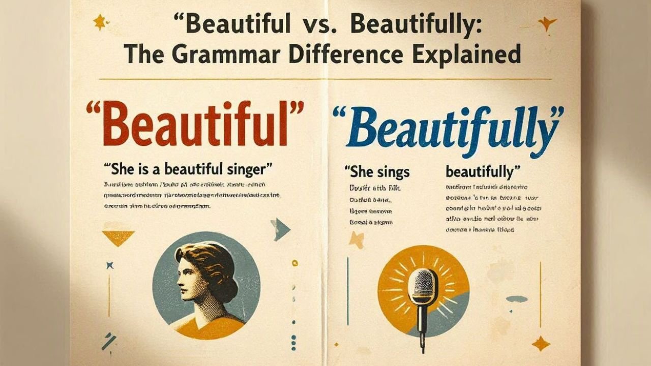 Beautiful vs. Beautifully: The Grammar Difference Explained
