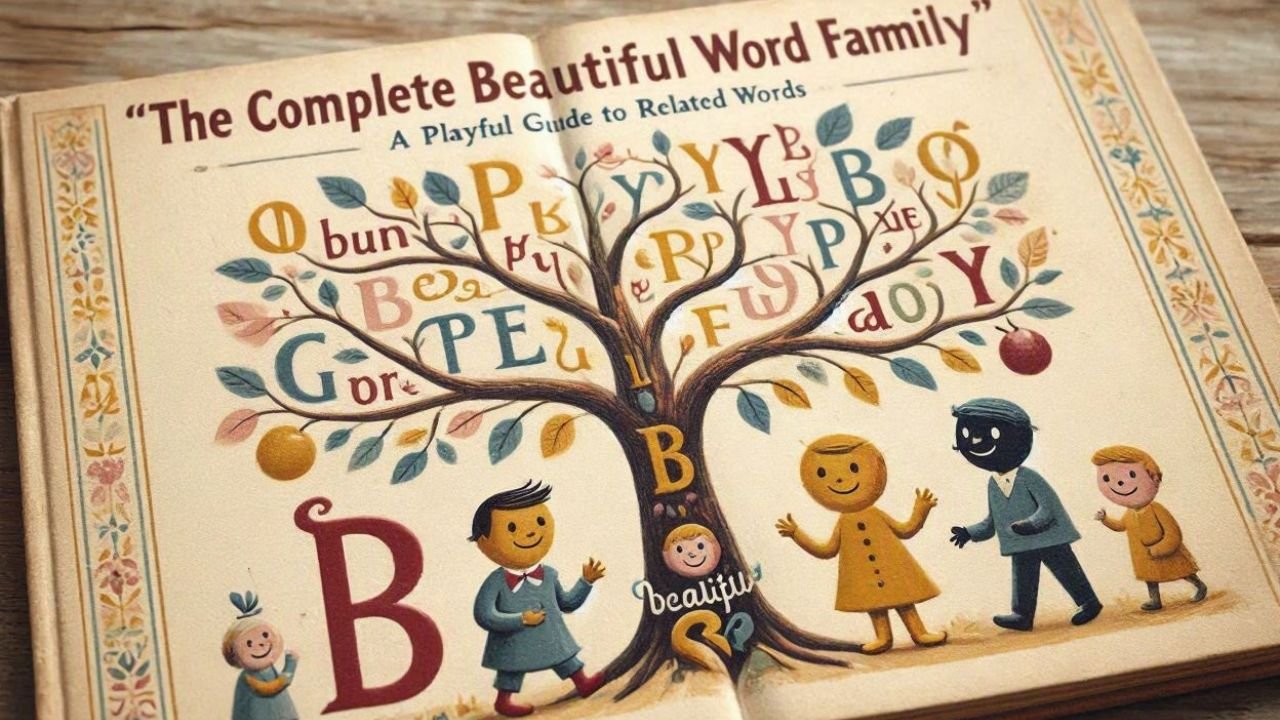 The Complete Beautiful Word Family
