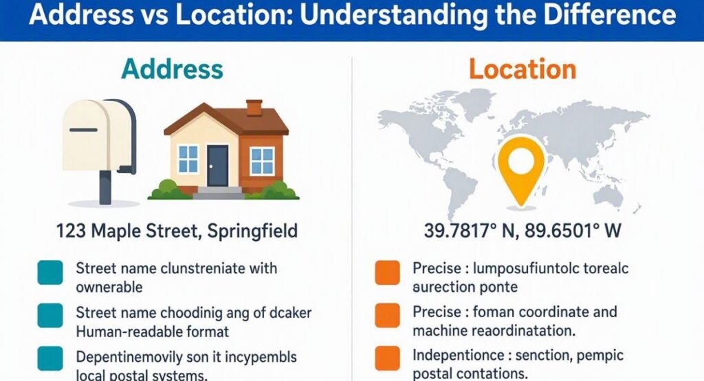 Address vs Location: Understanding the Difference