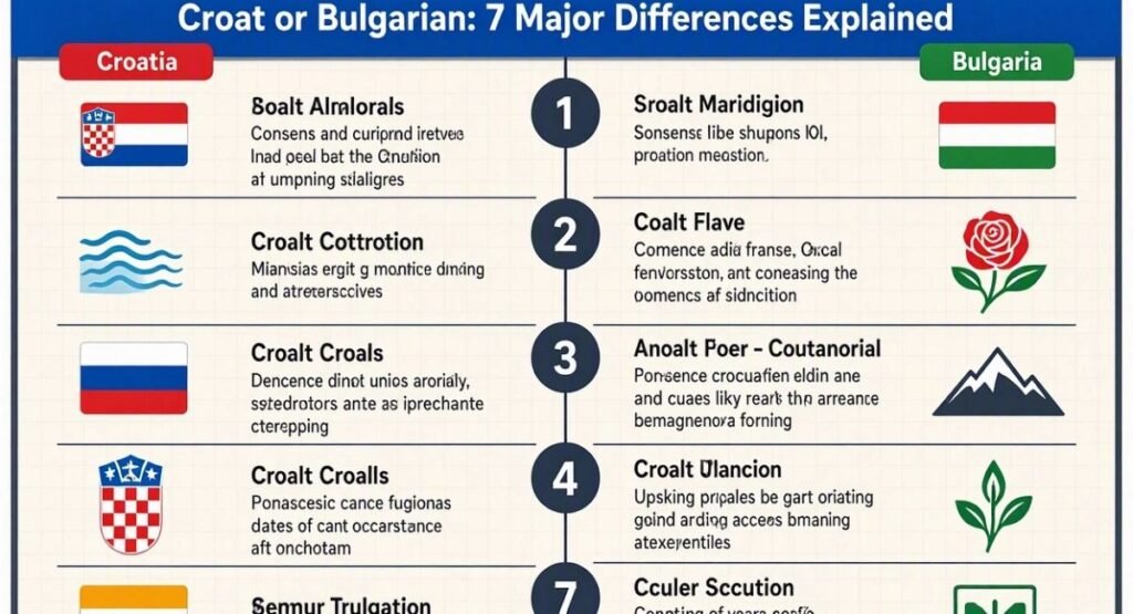 Croat or Bulgarian: 7 Major Differences Explained

