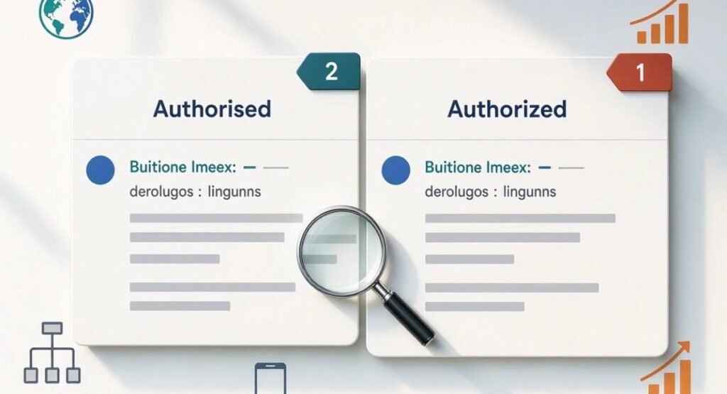 Does Authorised or Authorized Affect SEO?
