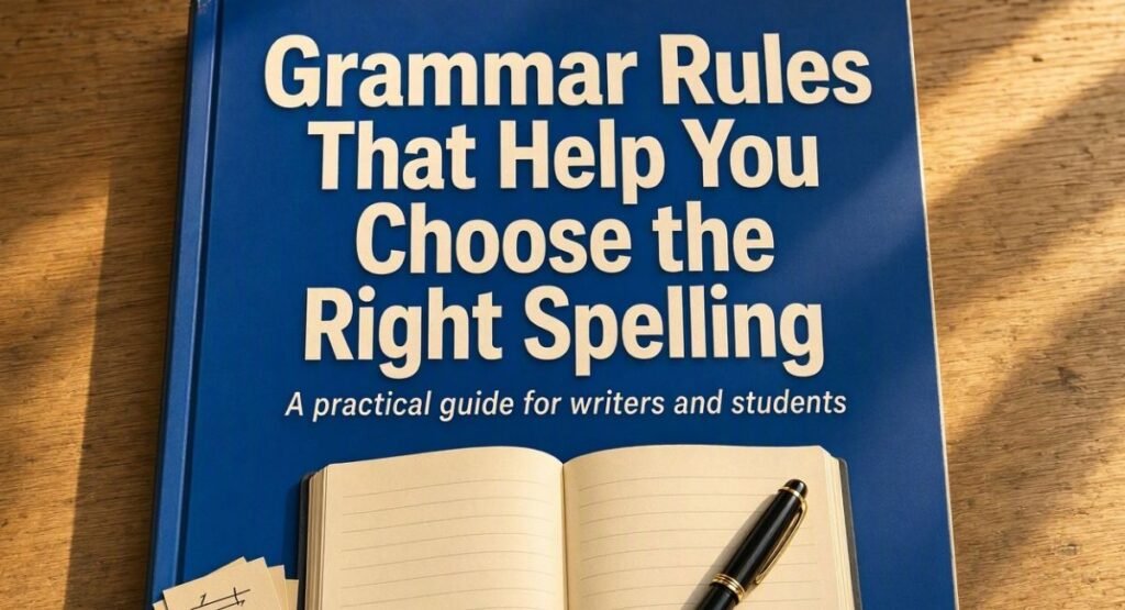 Grammar Rules That Help You Choose the Right Spelling
