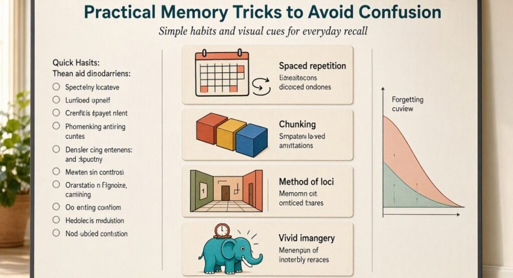 Practical Memory Tricks to Avoid Confusion