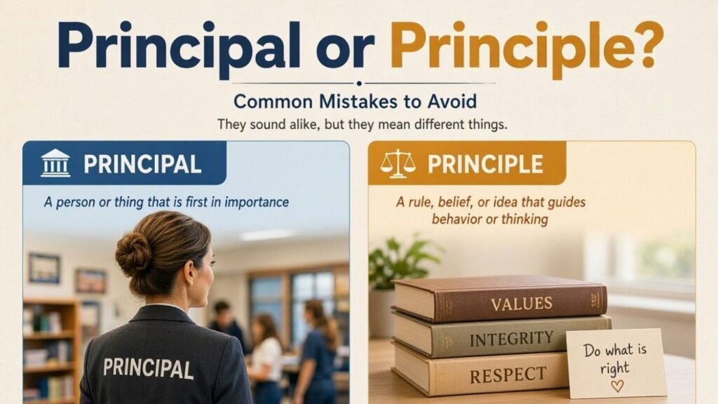 Principal or Principle: Common Mistakes to Avoid
