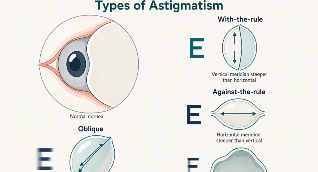 Types of Astigmatism Explained Simply
