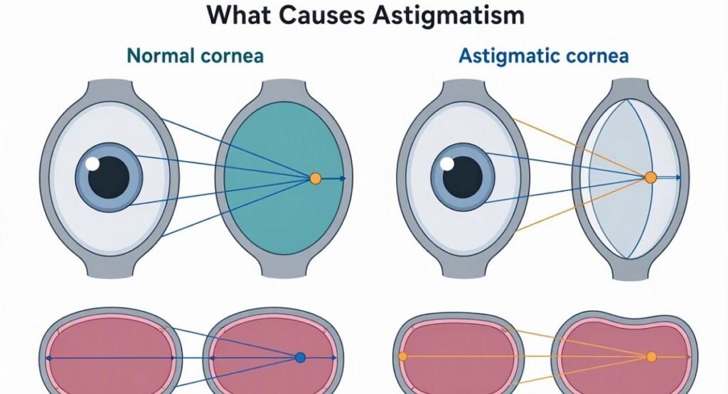 What Causes Astigmatism?